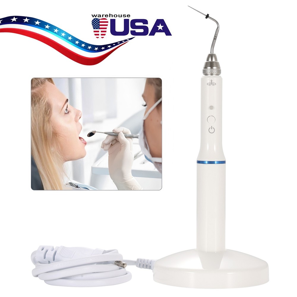 Dental Gutta Percha Obturation System Endo Heated Pen Wireless Eododontic+ Tips