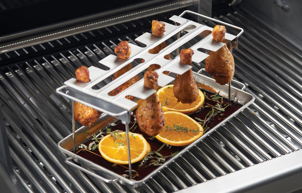 64152 Stainless Steel Wing Rack