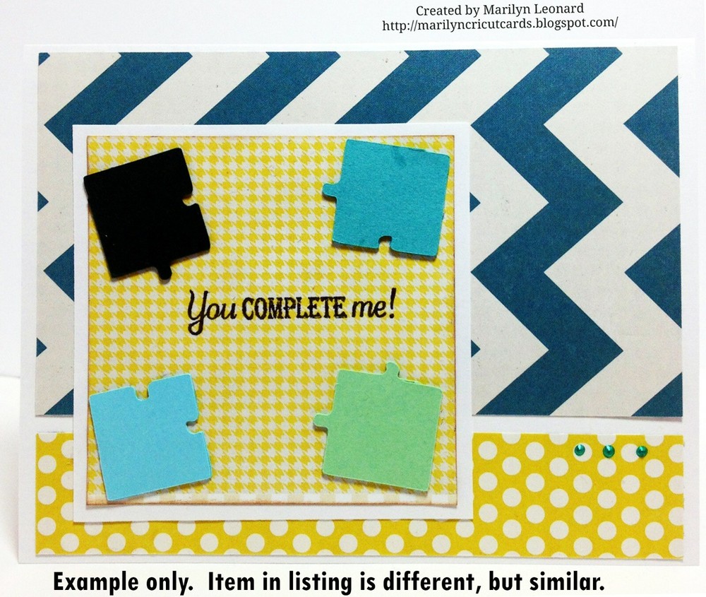 Sizzix Thinlits Jigsaw die #665887 Retail $19.99 designer Olivia Rose