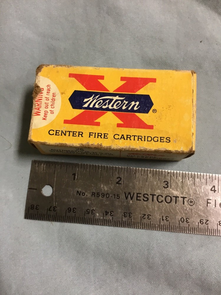 western 25 auto box EMPTY BOX