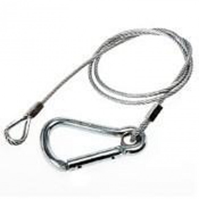 Pro X 3Ft silver color Safety Cable