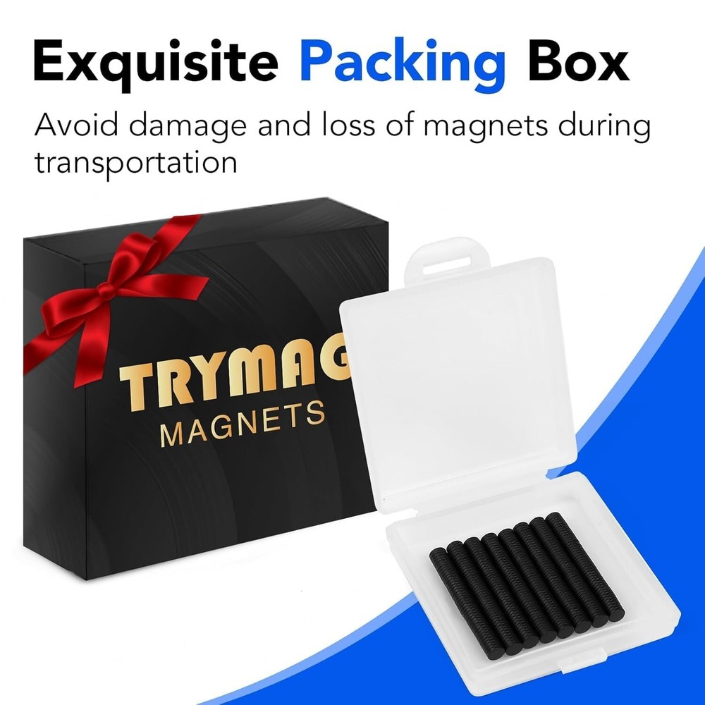 Compact 150Pcs 12x2mm Round Neodymium Magnets - Multi-Functional for Crafts