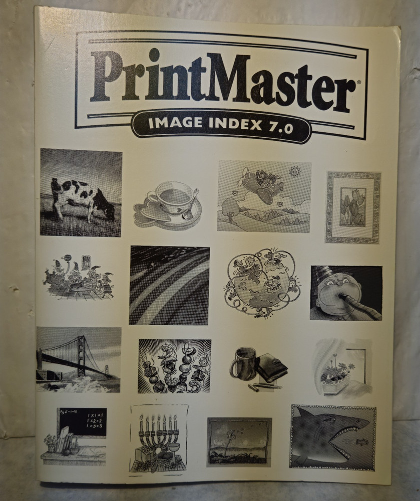 PrintMaster Premier 7.0 • Windows Graphics Desktop Publishing Software • 1998