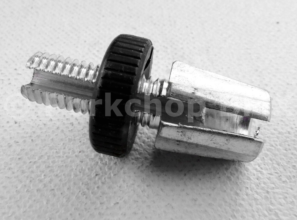 Dia-Compe M7 bicycle brake lever threaded barrel adjuster - SILVER