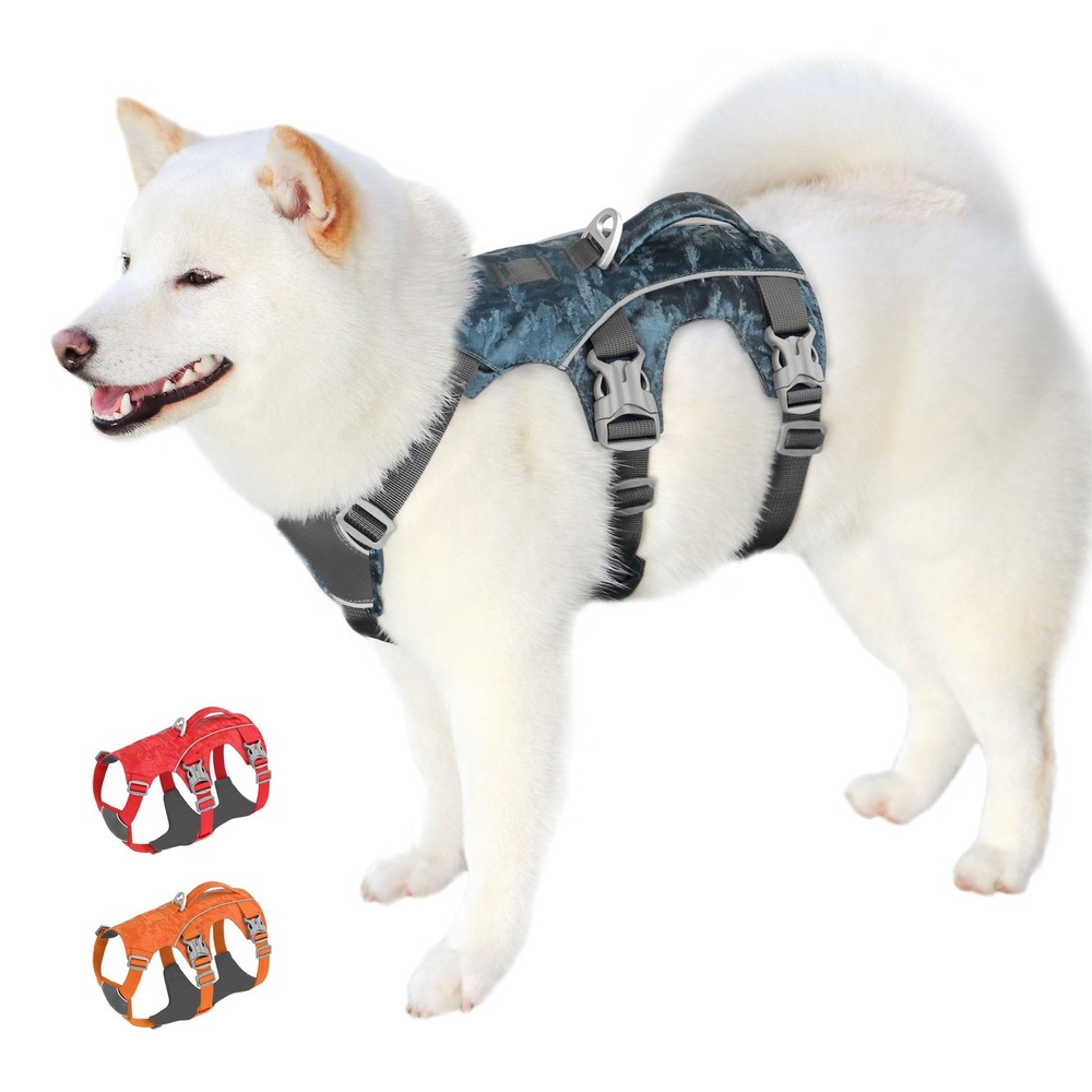 Small Dog Harness Escape Proof Dog Harness with Handle Waterproof Reflective ...