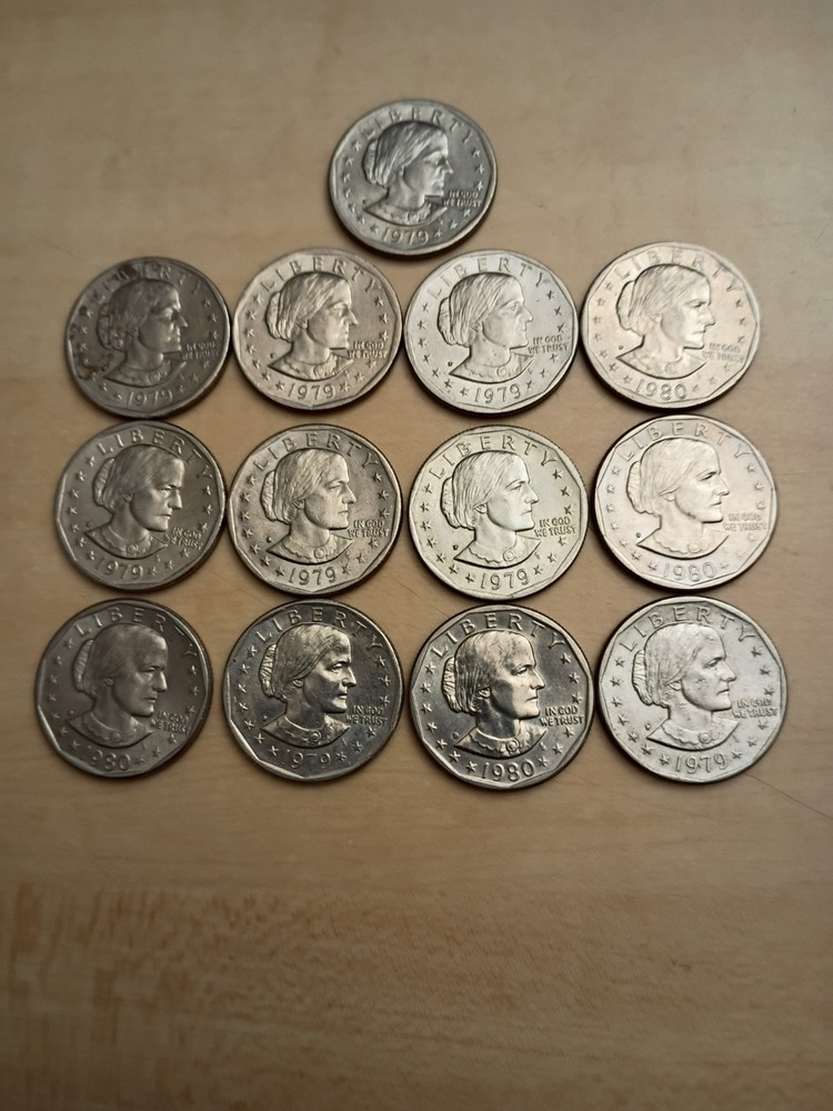 Susan B Anthony - One Dollar Coin - 13