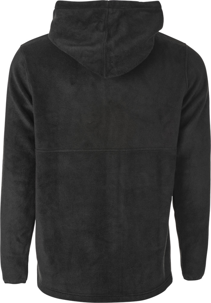 Fly Half Zip Pullover Hoodie Black Fits Sm