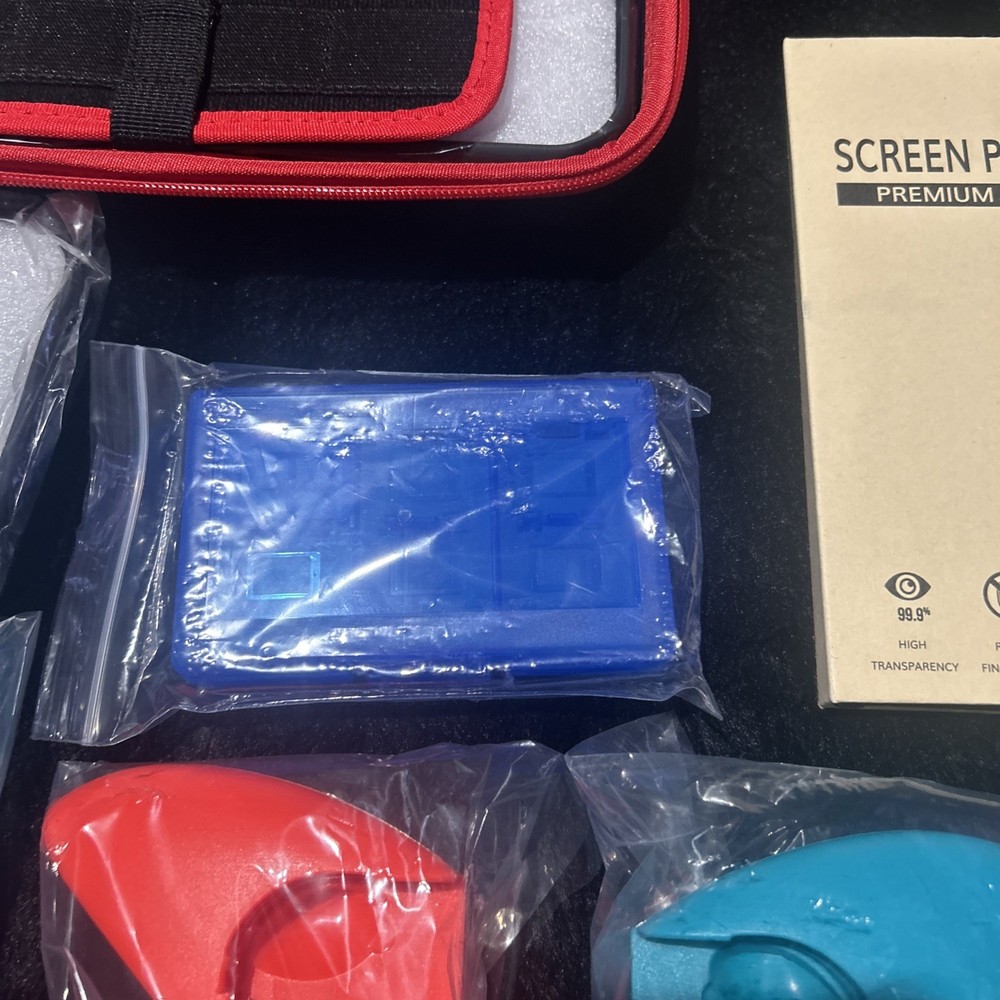 Accessories Bundle Nintendo Switch OLED Model Super Kit with Carrying Case, New