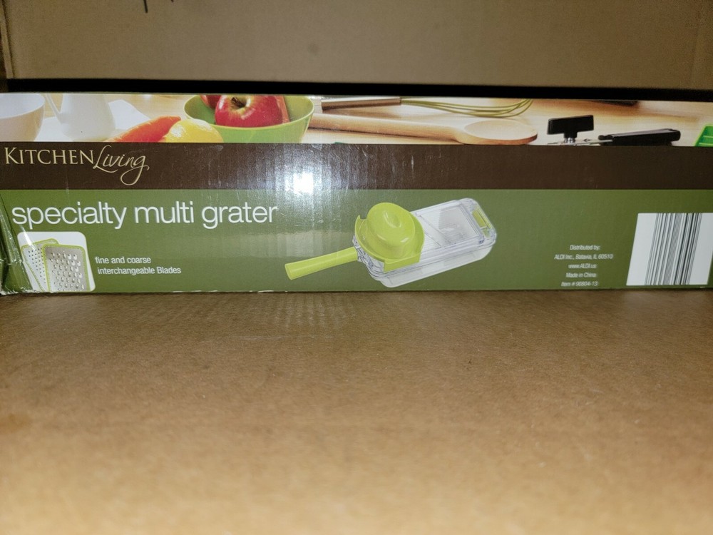* Kitchen Living Multi Grater White & Green