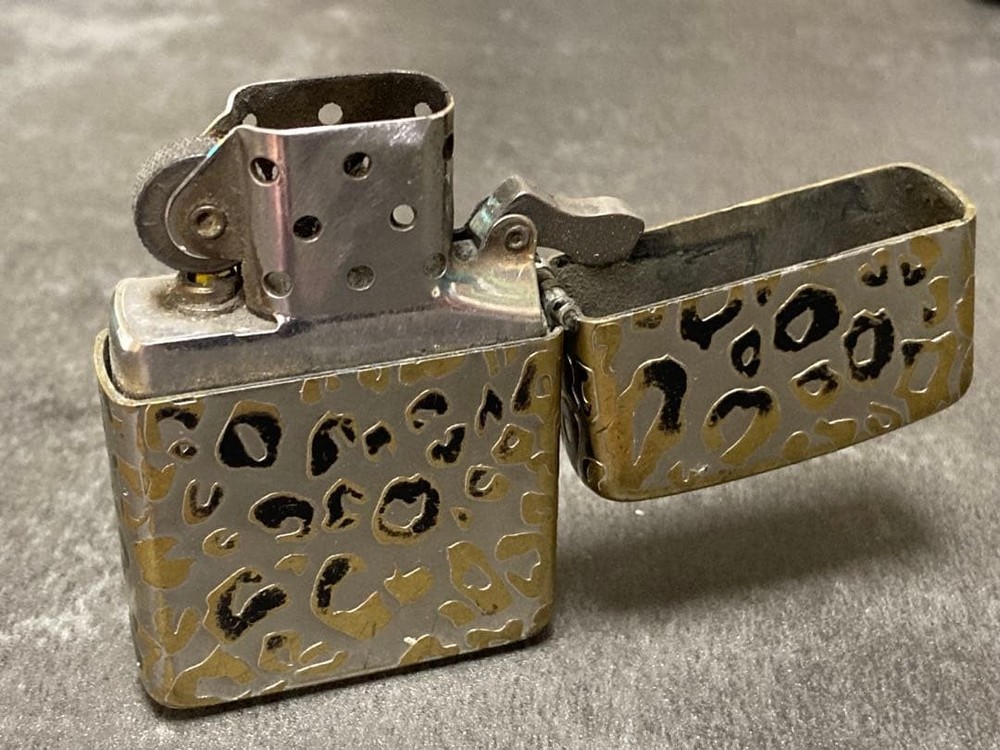 ZIPPO Armor Leopard Print Lighter, 2012
