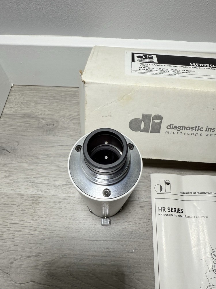 Diagnostic Instruments HR070-CMT 0.70x Camera Adapter for C-Mount Microscope