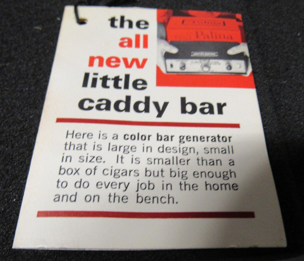 Sencore Caddy Bar Generator CG 19 Boxed