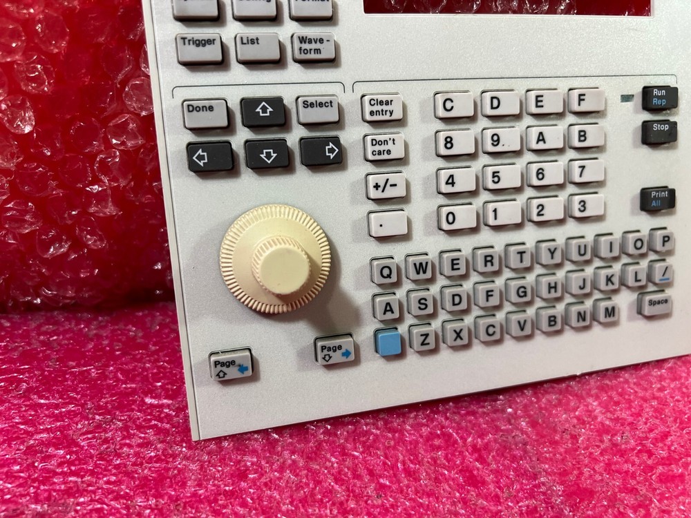 Agilent HP 1673G Logic Analyzer Button Panel