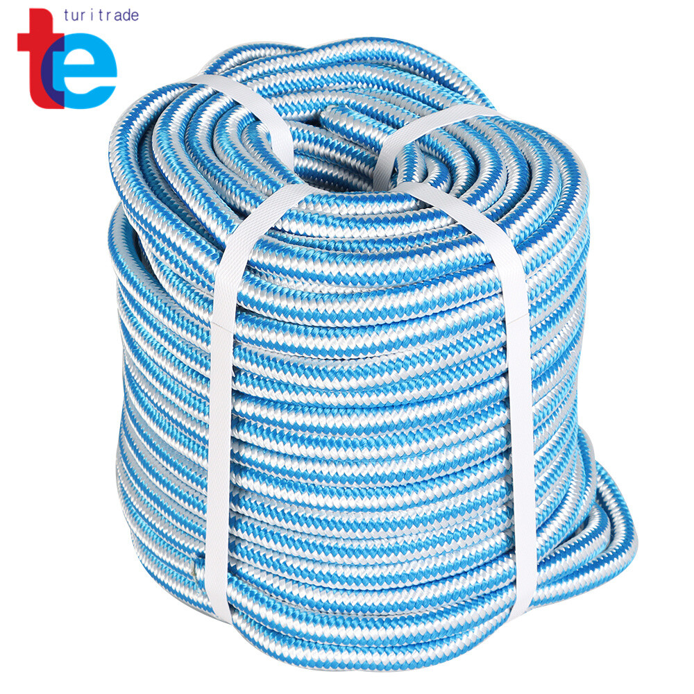 16 Strand Braided Nylon Core Polyester 1/2" × 150' Arborist Tree  Rope