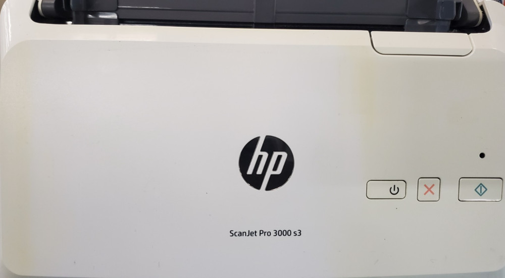 HP ScanJet Pro 3000 s3 Sheet Feed Document Scanner no AC Adapter-Tested