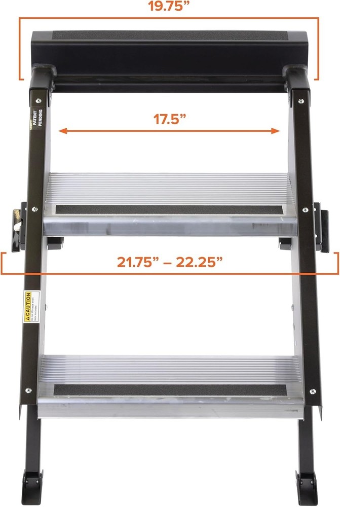MORryde STP-201 2nd Generation StepAbove RV Entry 2 Step