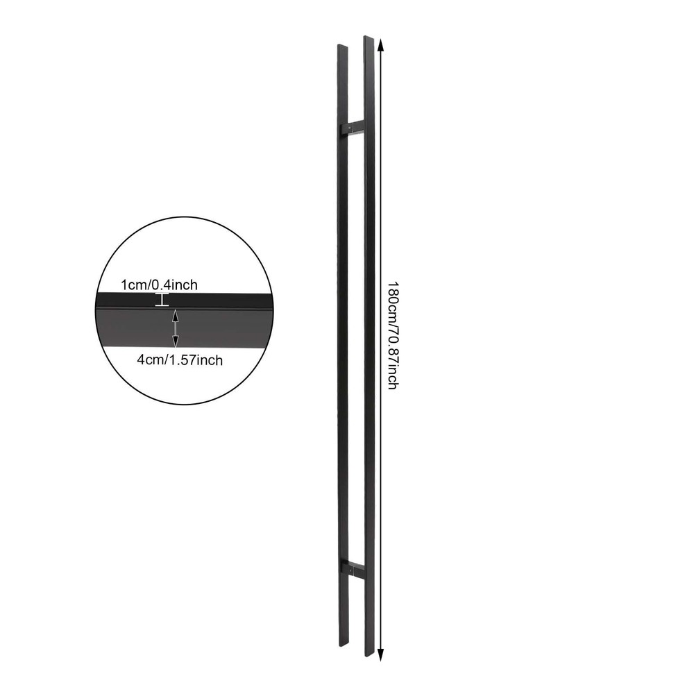 H-shaped Door Handle Stainless Steel Pull Handle High Quality Door Handle US