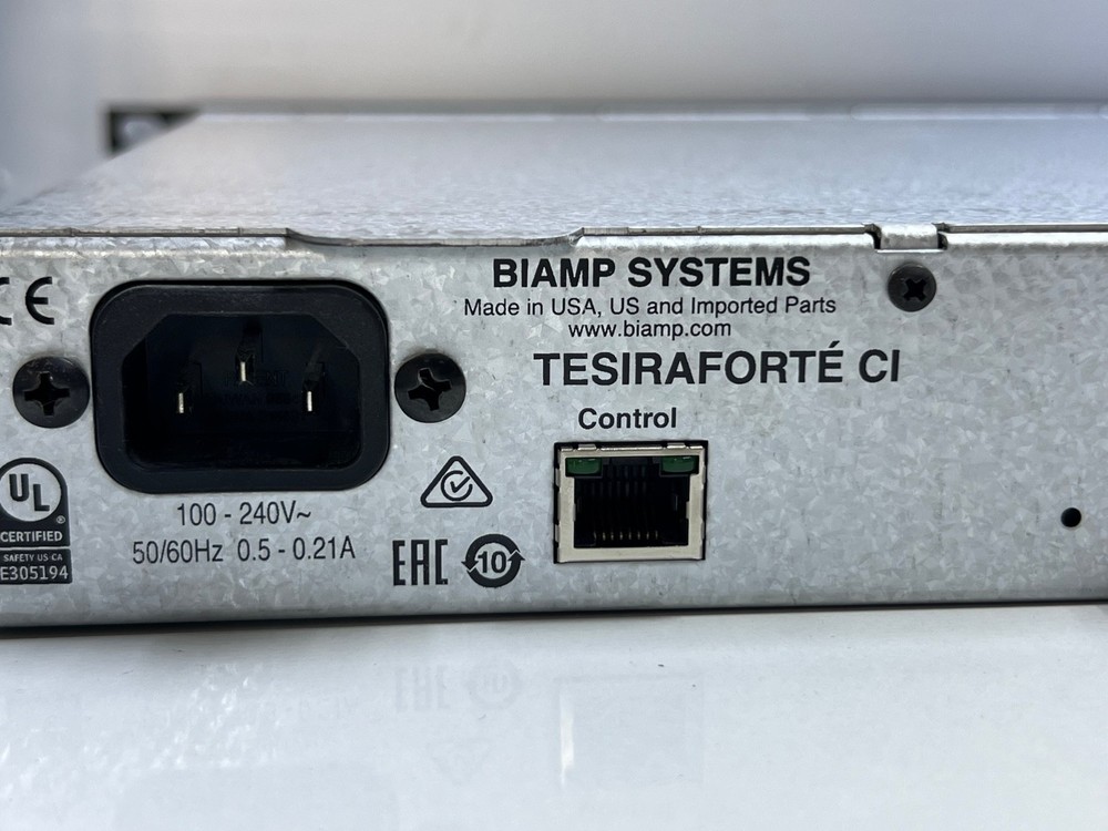 BIAMP TESIRA FORTE CI
