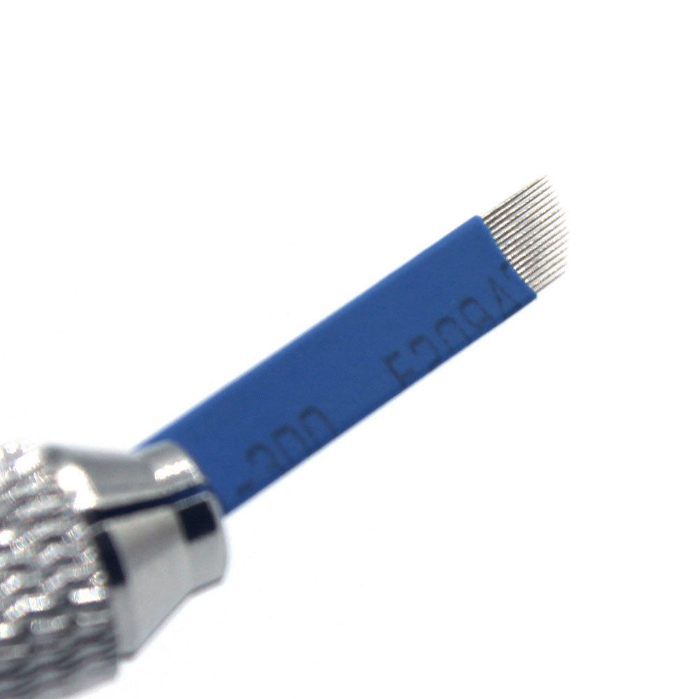 16 Pins Microblading Needle Permanent Makeup Eyebrow Tattoo 3D Embroidery Blades