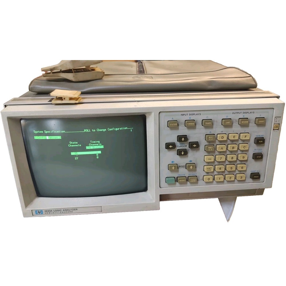 HP Hewlett Packard 1630 A Logic Analyzer- Working