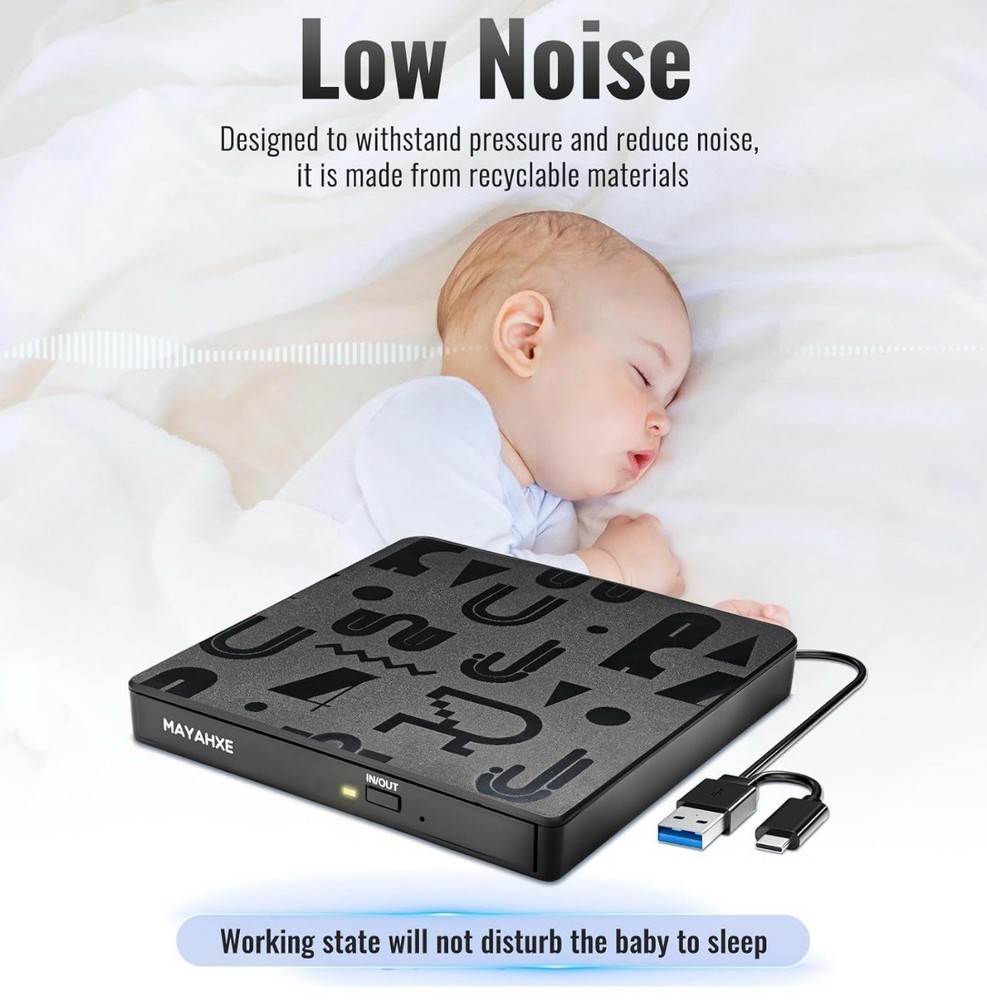 External Disk Drive For Laptop Or PC