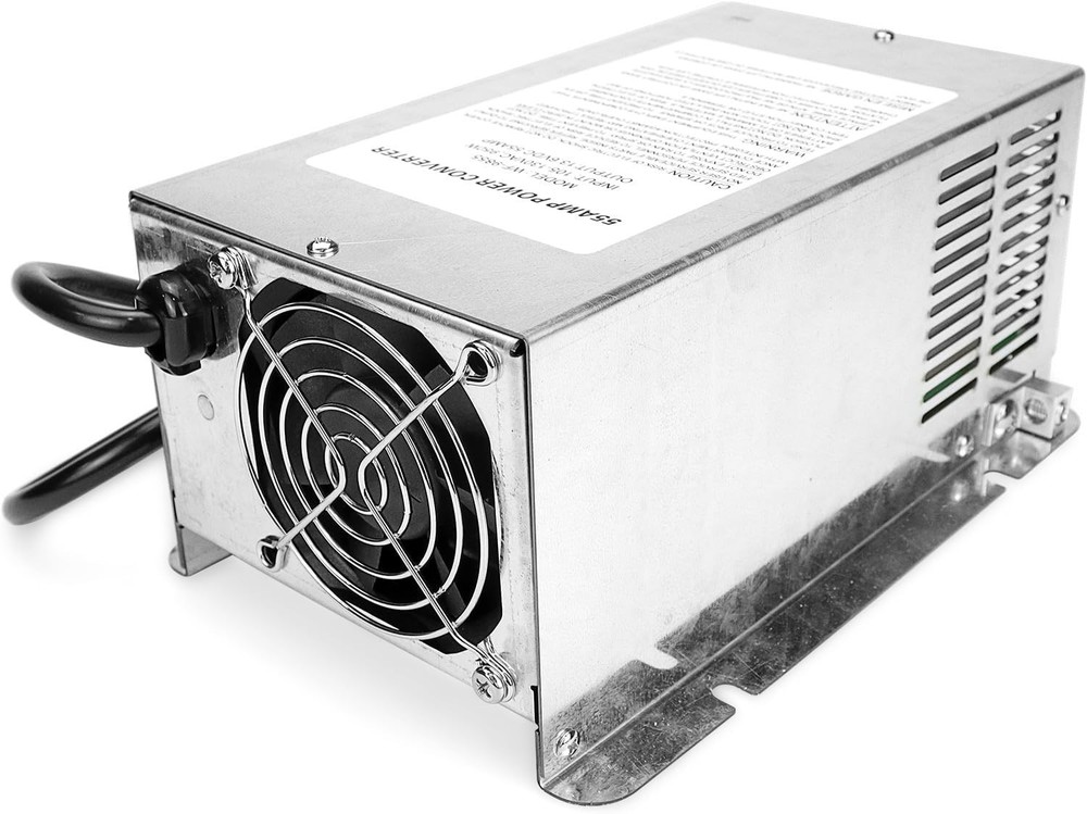 WF-9855 RV Converter 55 Amp Deck Power Converter Charger RV Trailer Camper 12V