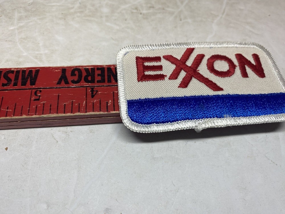 Vintage Embroidered Exxon Patch
