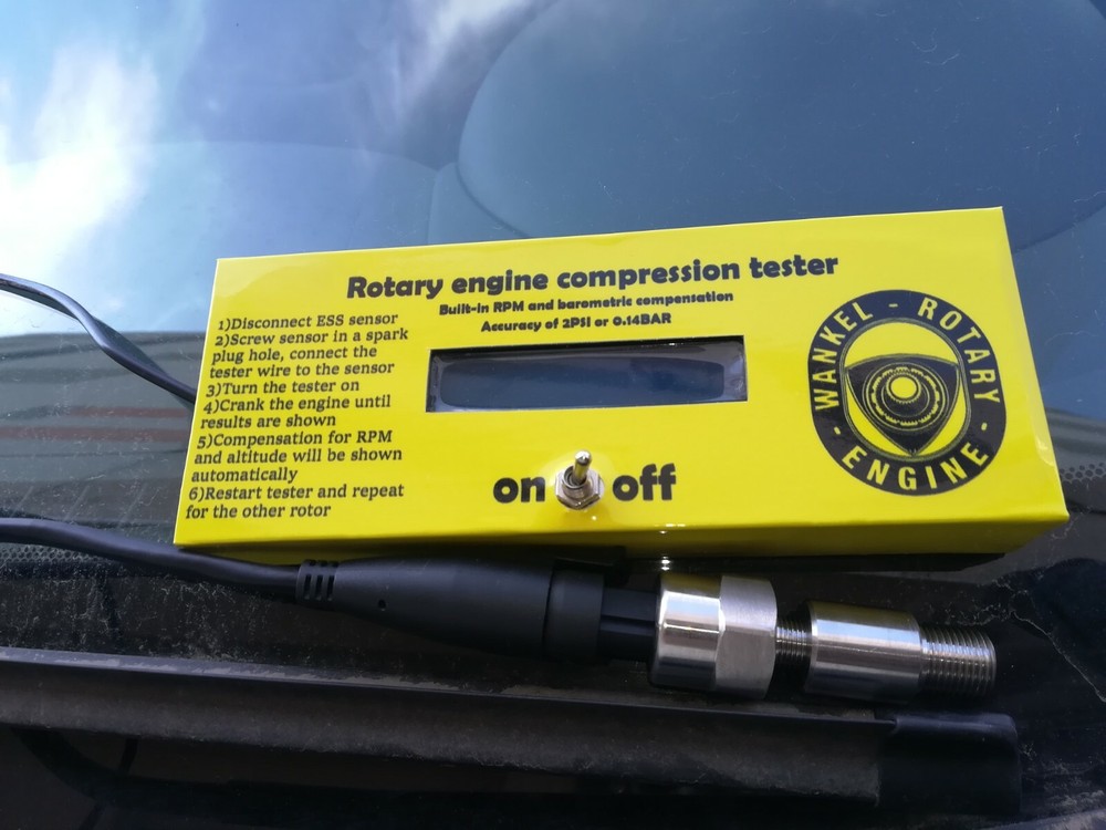 Rotary Engine Compression Tester MAZDA RX8 RX7 13B 12A 20B
