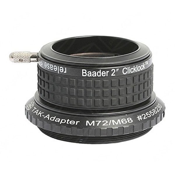 Baader 2" Clicklock Clamp for Takahashi Refractor & Cassegrain w/ M72 Thread
