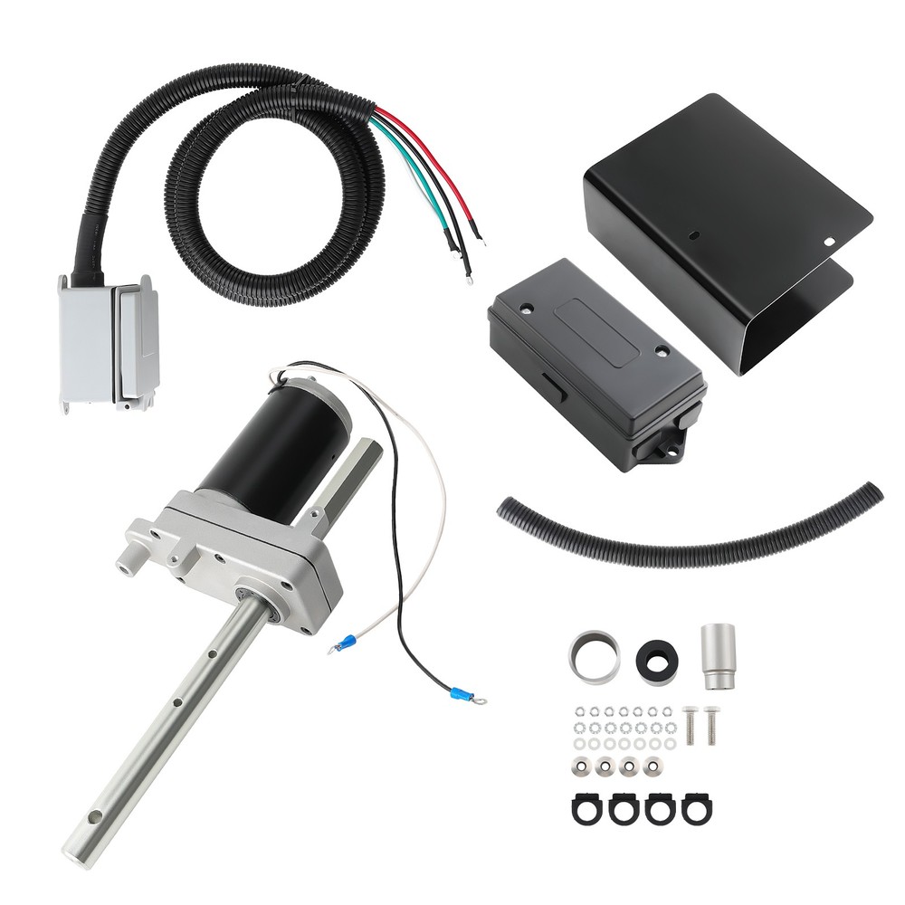 Electric Powered Trailer Jack Kit Replacement Bevel Gear Single Speed Jacks