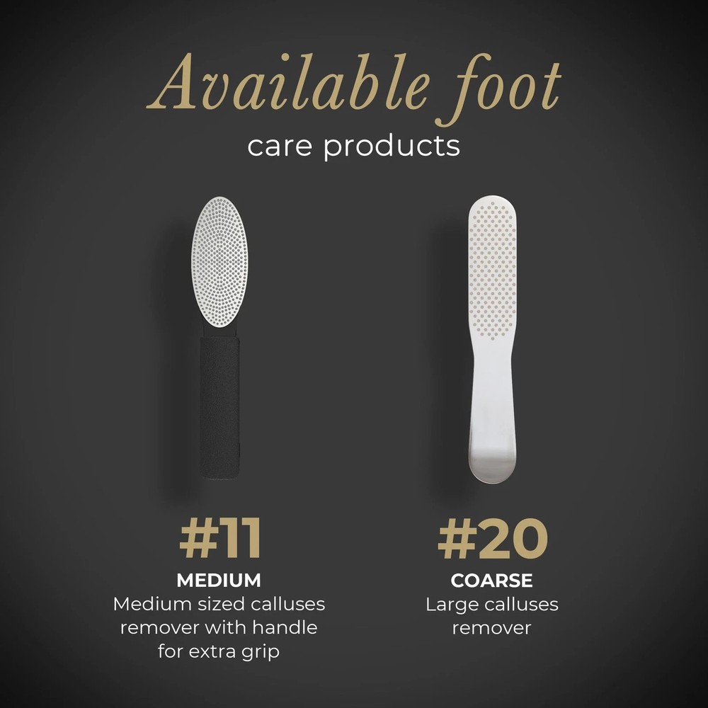 Luxury Diamond Foot Buffer -Coarse Grit –For Large CallusesRough Skin