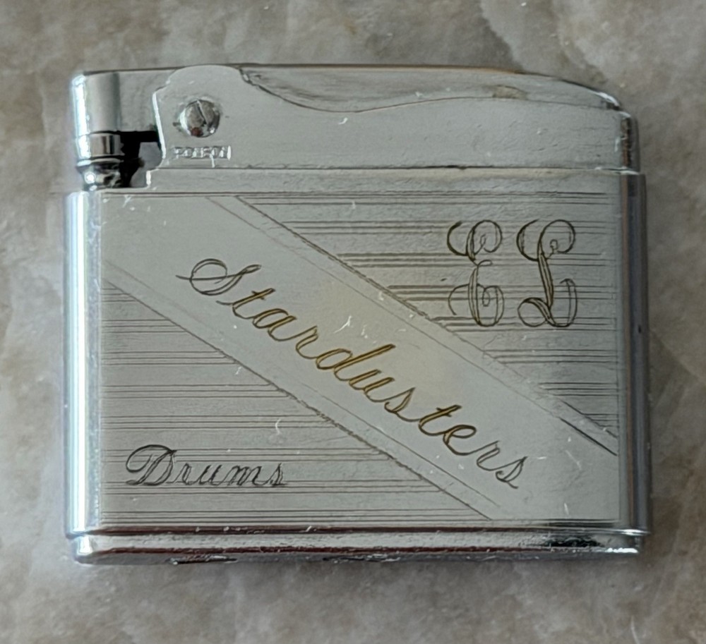 1960's Stardusters Drum Bugle Corps Ronson Adonis Lighter Personal