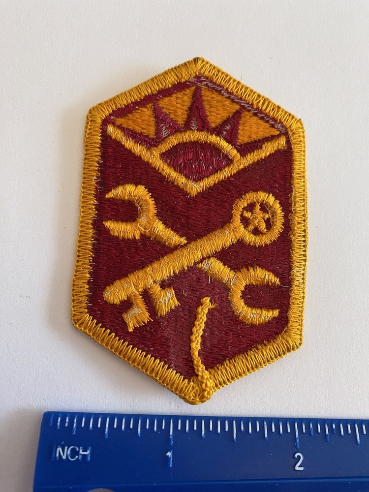 US Army Advance Weapons Support Command Patch Full Color Patch INV5396