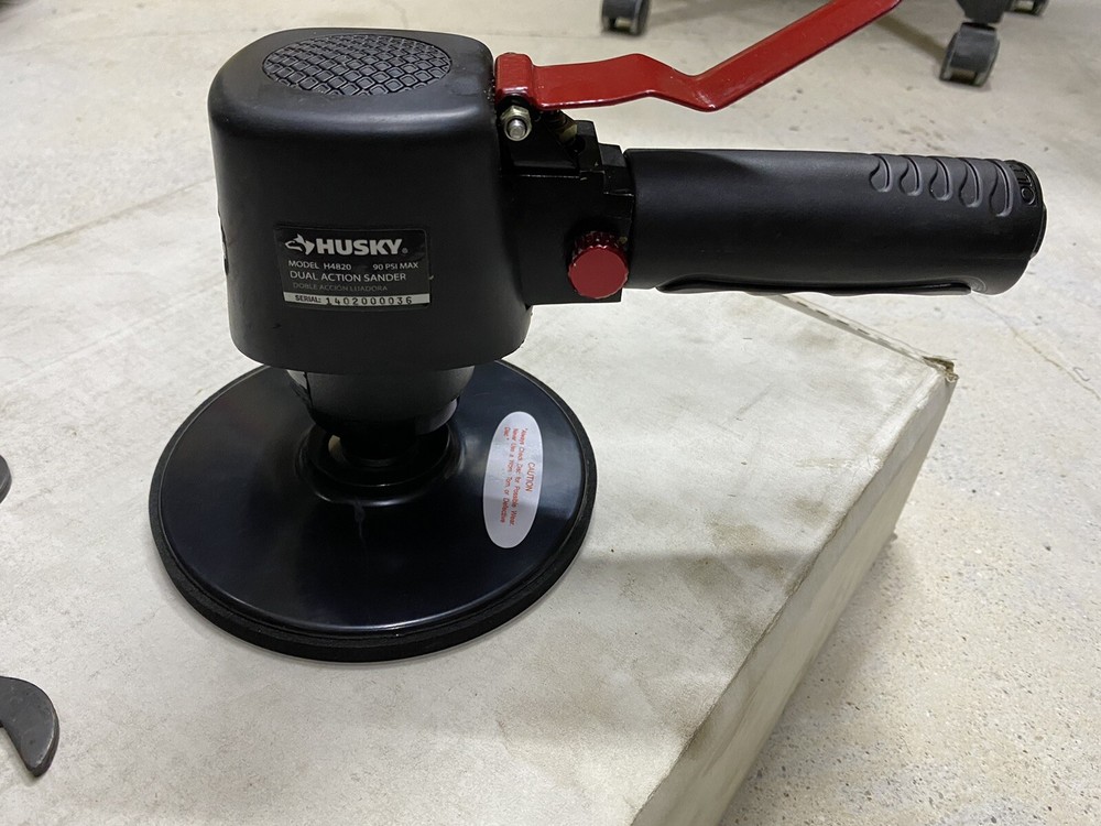 New Husky Pneumatic 6" Dual Action Sander Mod. H4820