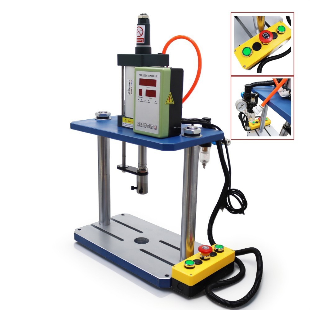 1102lb Pneumatic Punch Press Machine w/Controller Double Columns Double Boards