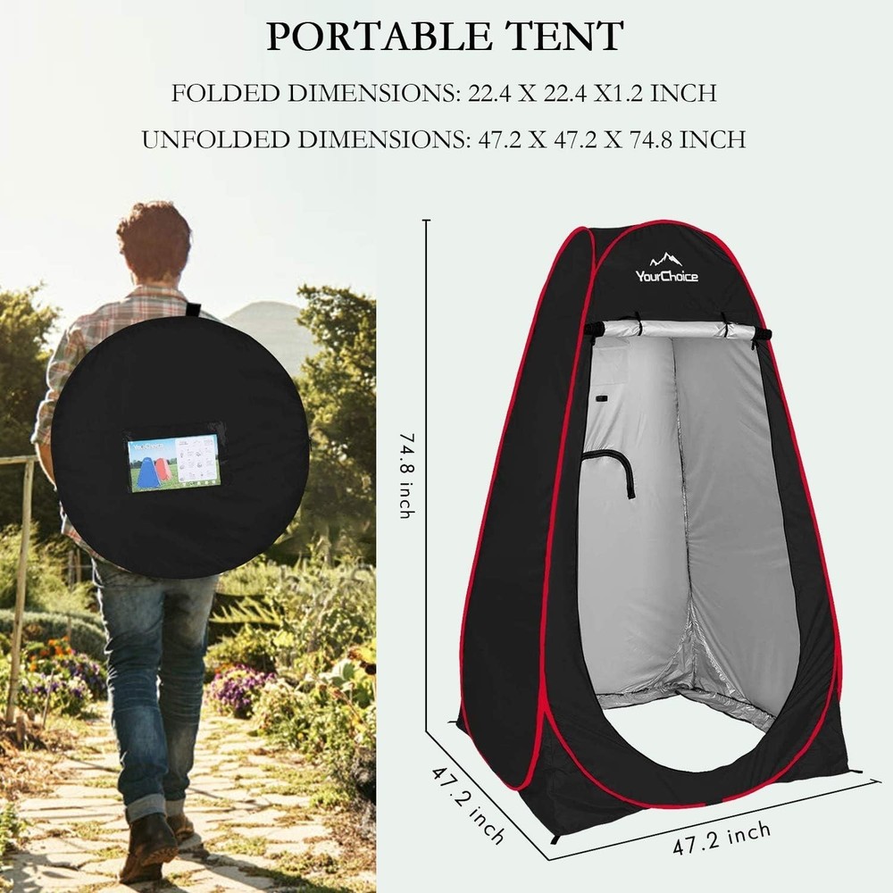 Pop Up Privacy Shower Tent