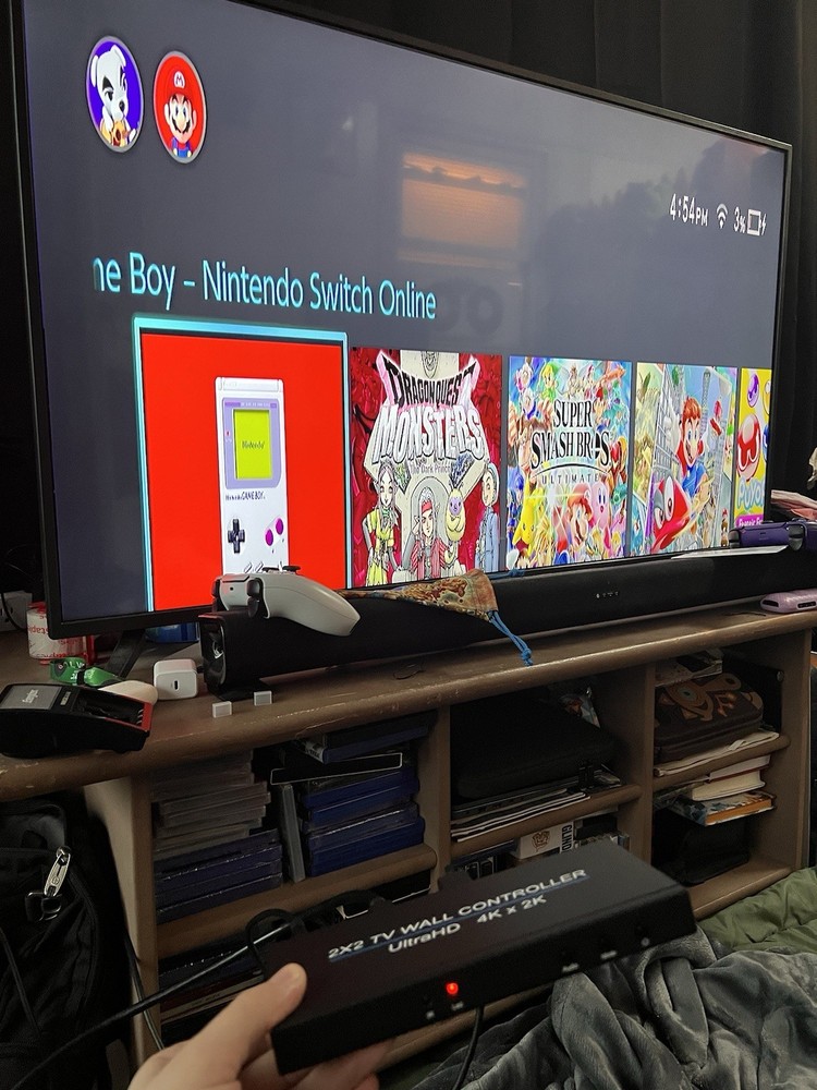 4K 2X2 Wall Controller HDMI Splicer