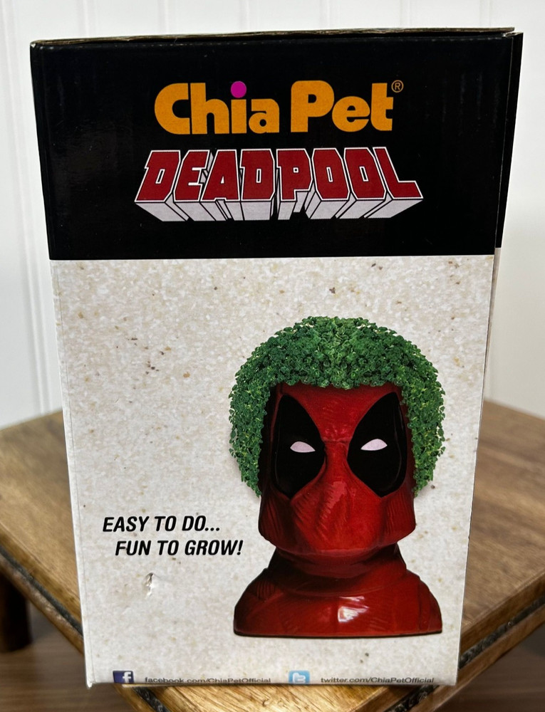DEADPOOL - Chia Pet - 2018 Marvel - NEW IN BOX