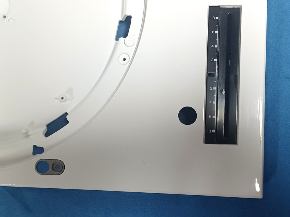 Genuine Technics SL-1200MK3D Custom White Plinth Top Case Shell ONLY