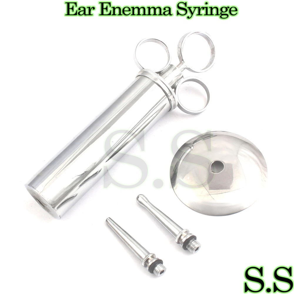 EAR SYRINGE Surgical Veterinary Ear Instrument 3 OZ