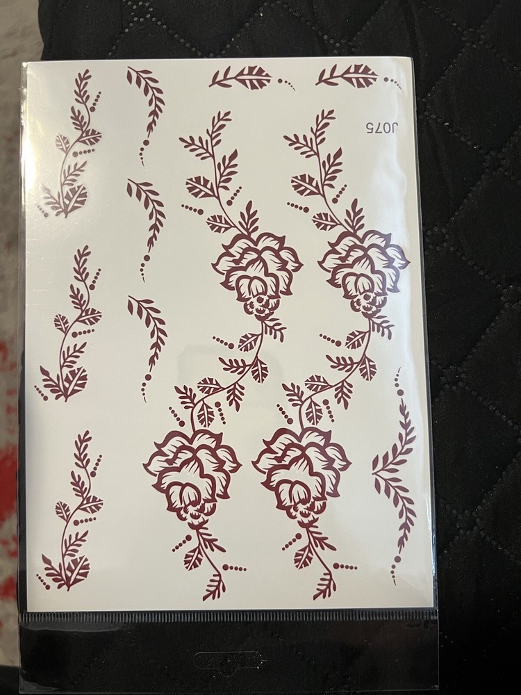 henna stickers