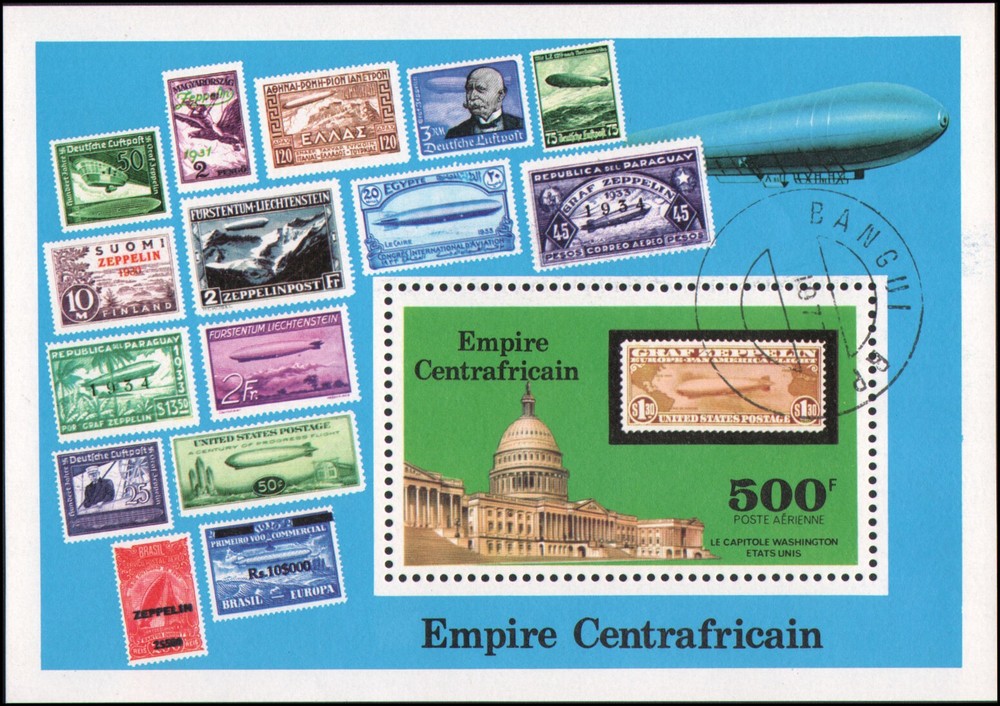 Central Africa #C187 Used