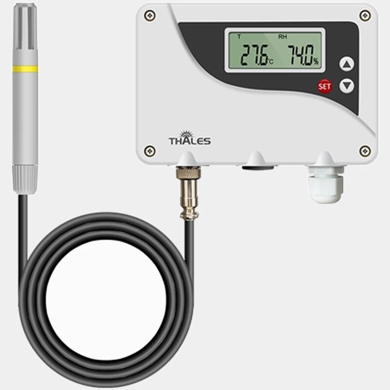 Split Temperature and Humidity Sensor Temperature and Humidity Controller