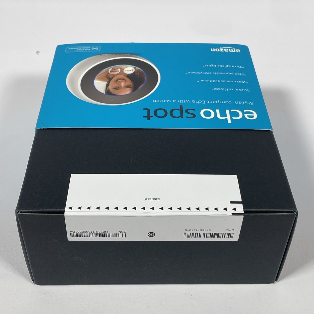 Amazon Echo Spot Smart Assistant - White