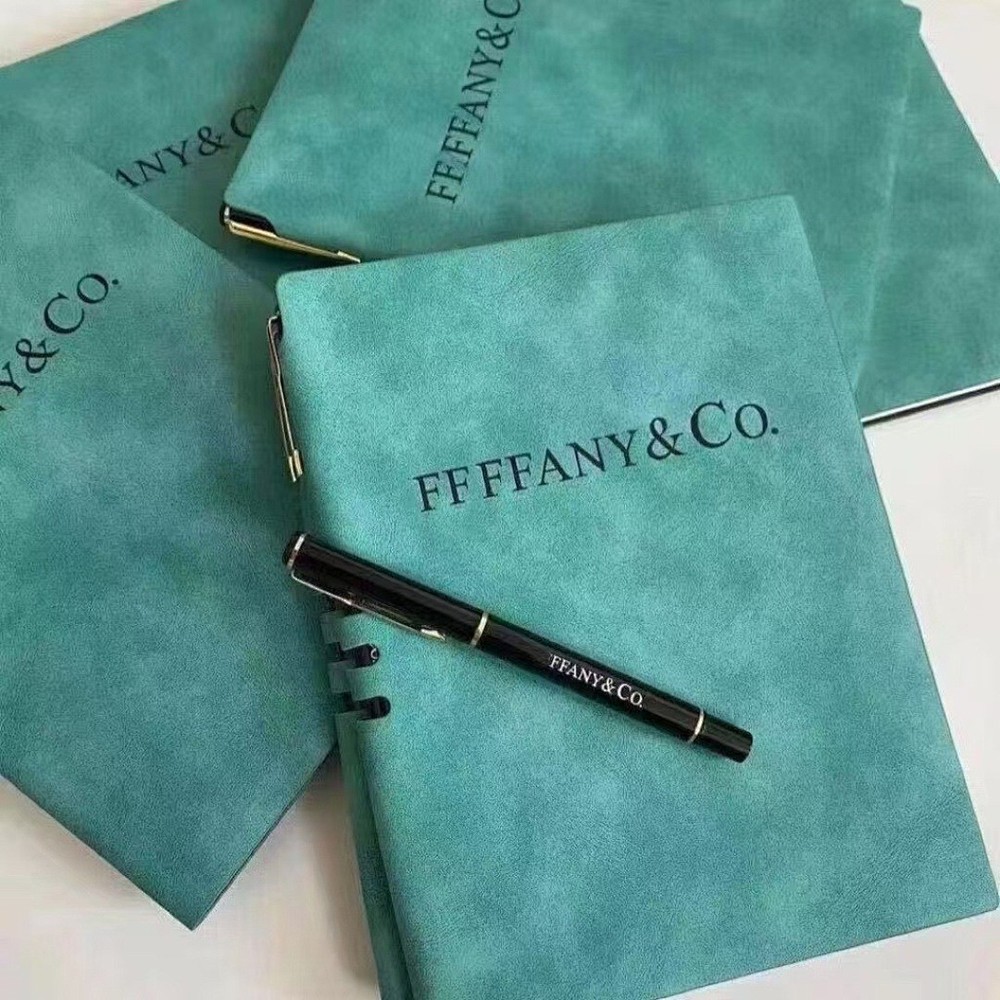 Leather Notebook Journal Diary with Pen Teal
