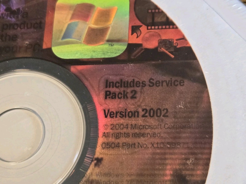 Sealed Microsoft Windows XP Professional W/SP2 No License