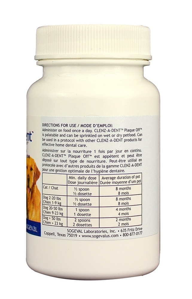 Clenz-a-dent ProDen Plaque-Off (40 g)