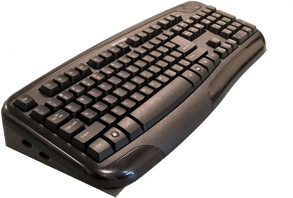 Keyboard Wedge - Dr. Handy's computer keyboard's Best Ergonomic Angle