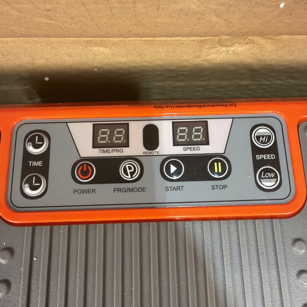 Powerfit Elite Deluxe Vibration Exercise Board With Remote Works Great