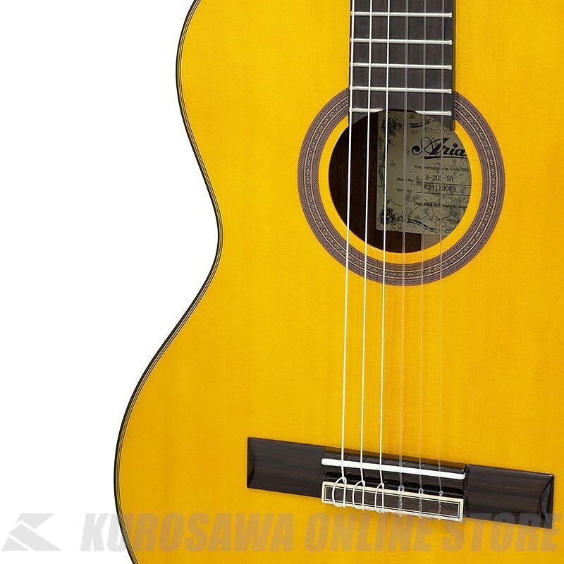 ARIA Basic Mini Classical Guitar 580mm Scale Spruce Top Sapele Sides & Back